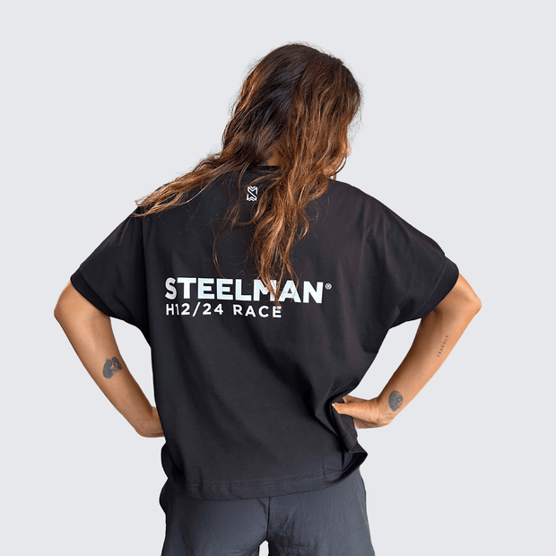Black Crop Sweatshirt