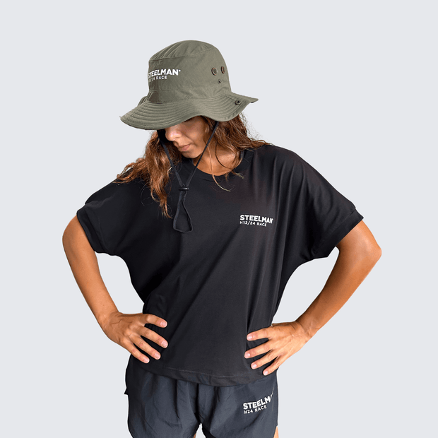 Black Crop Sweatshirt