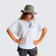 White Crop Sweatshirt