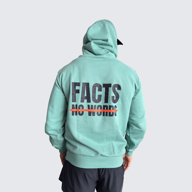 Sweatshirt FACTS. NO WORDS. Sage