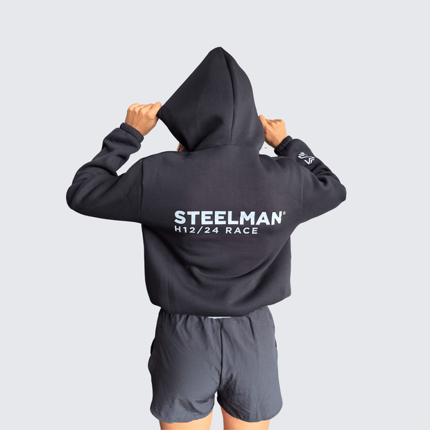 Black Crop Sweatshirt